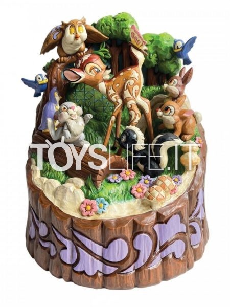 Jim Shore Disney Traditions Bambi Carved By Heart