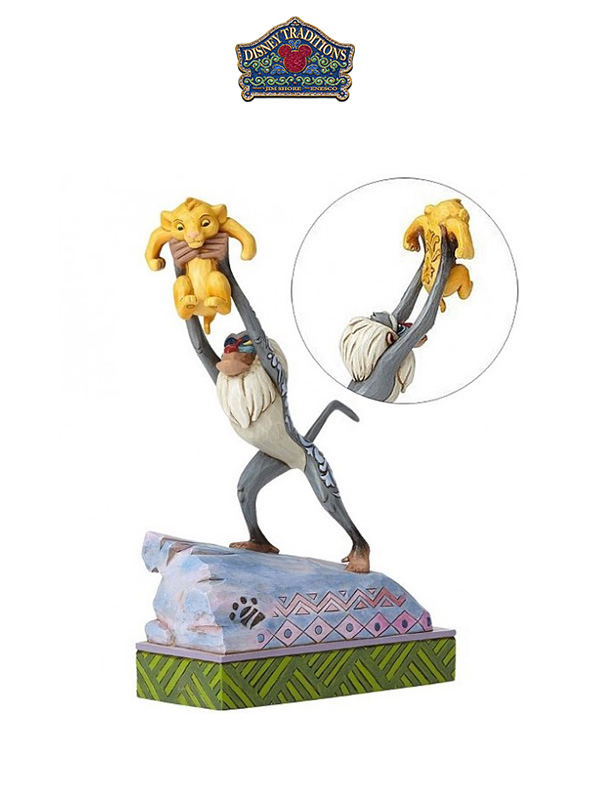 Jim Shore Disney Traditions 2019 The Lion King Rafiki And Baby Simba ...