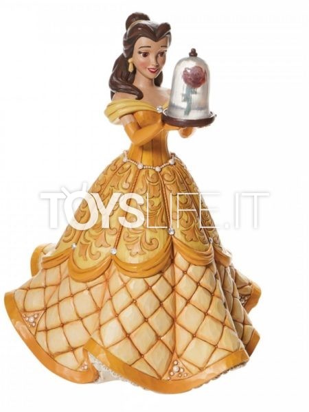 Jim Shore Disney Traditions The Beauty And The Beast Belle A Rare Rose Deluxe