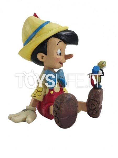Jim Shore Disney Traditions Pinocchio And Jiminy Sitting
