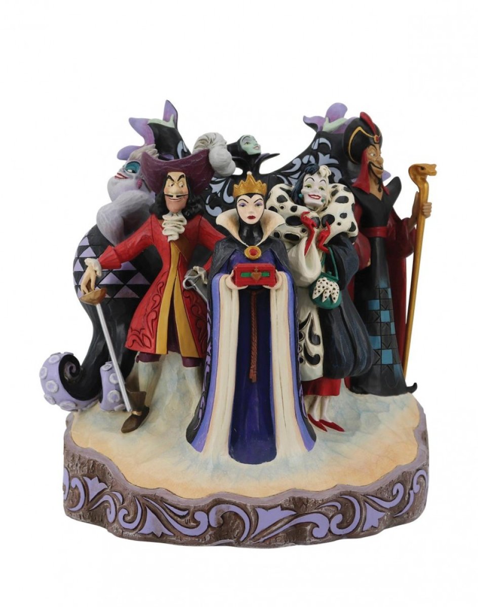 Jim Shore Disney Traditions Villains Carved By Heart - TOYSLIFE