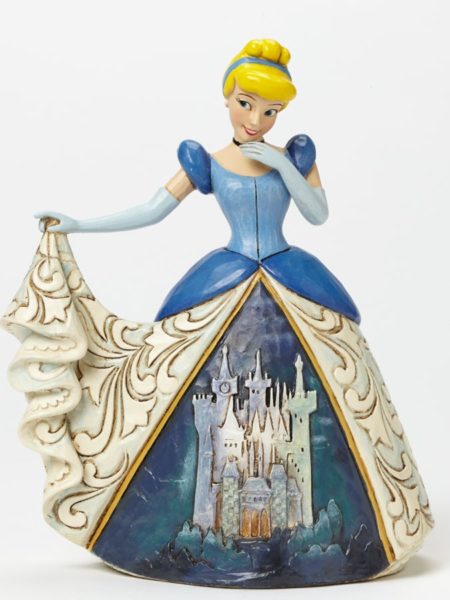 Jim Shore Disney Traditions Cinderella Cenerentola Castle Dress