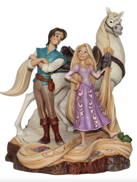 Jim Shore Disney Traditions Rapunzel Carved By Heart