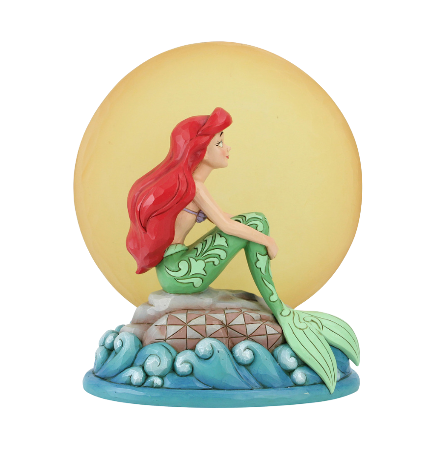 jim-shore-disney-traditions-the-little-mermaid-ariel-with-light-up-moon-toyslife