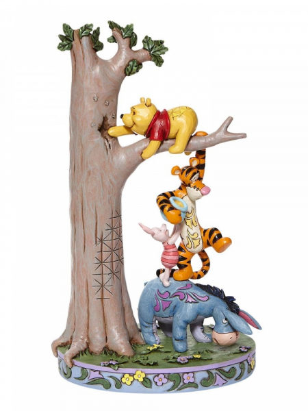 Jim Shore Disney Traditions Winnie The Pooh Tree With Pooh And Friends