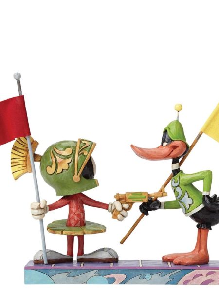 Jim Shore Looney Tunes Duffy Duck & Marvin The Martian