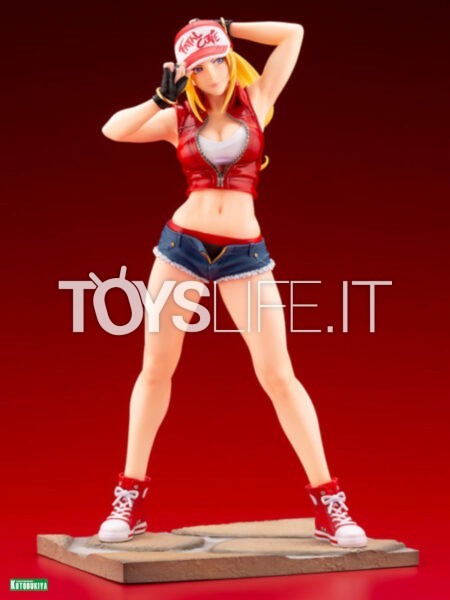 Kotobukiya SNK Heroines Tag Team Frenzy Terry Bogard Bishoujo 1:7 Pvc Statue Bonus Edition