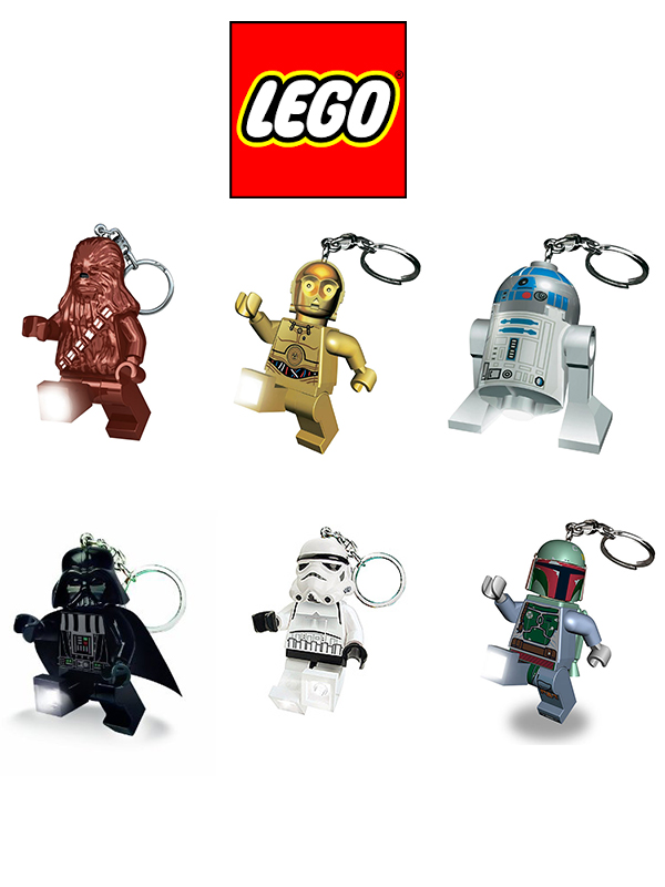 Lego Star Wars Flashlight Keychain Portachiavi