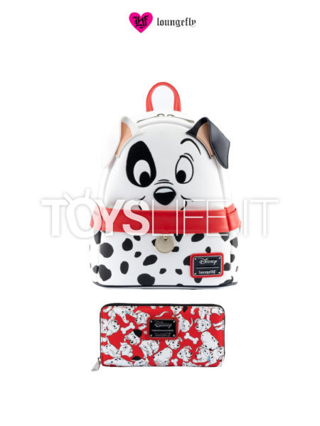 Loungefly Disney 101 Dalmatians 70th Anniversary Backpack Zaino/ Wallet Portafoglio