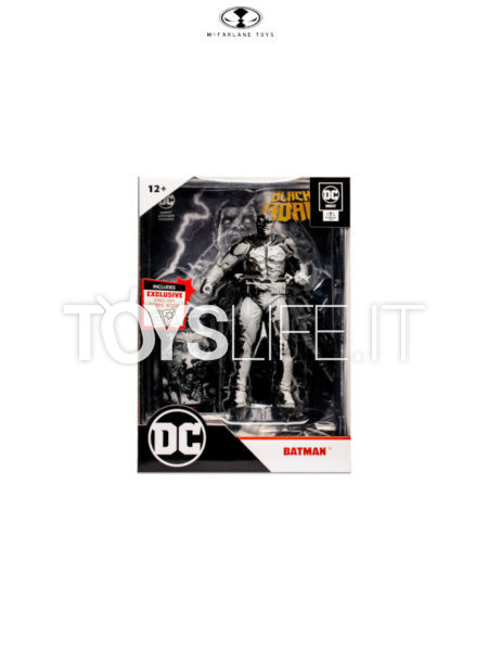 McFarlane Toys DC Direct Black Adam Batman Line Art Variant Gold Label SDCC Figure
