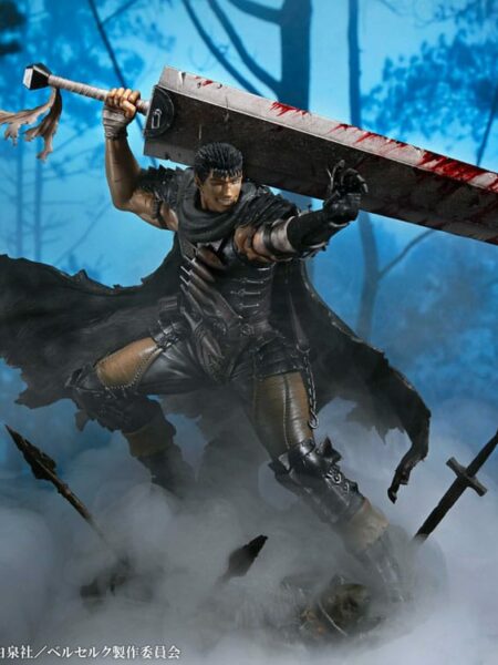 Medicos Entertainment Berserk Guts Black Swordsman Version 1:7 Pvc Statue