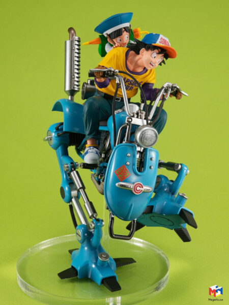 Megahouse Dragon Ball Z Desktop Real McCoy Son Goku & Son Gohan & Robot With Two Legs EX Diorama