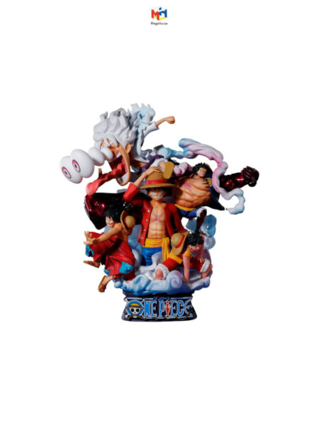 Megahouse One Piece Luffy Special Volume 02 Petitrama DX Pvc Mini Statue 