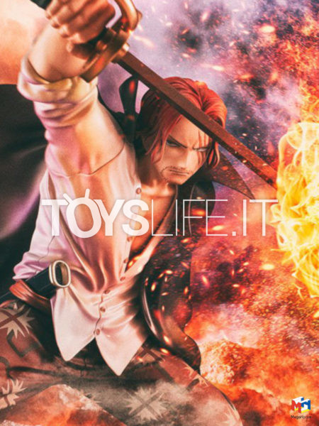 Megahouse One Piece Red Haired Shanks P.O.P. Playback Memories Pvc Statue