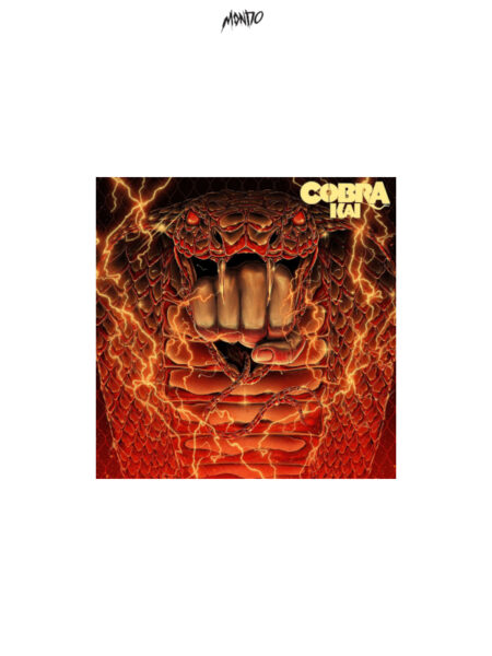 Mondo Cobra Kai Original Soundtrack 3XLP Vinyl Retail Exclusive Red, White, & Blue