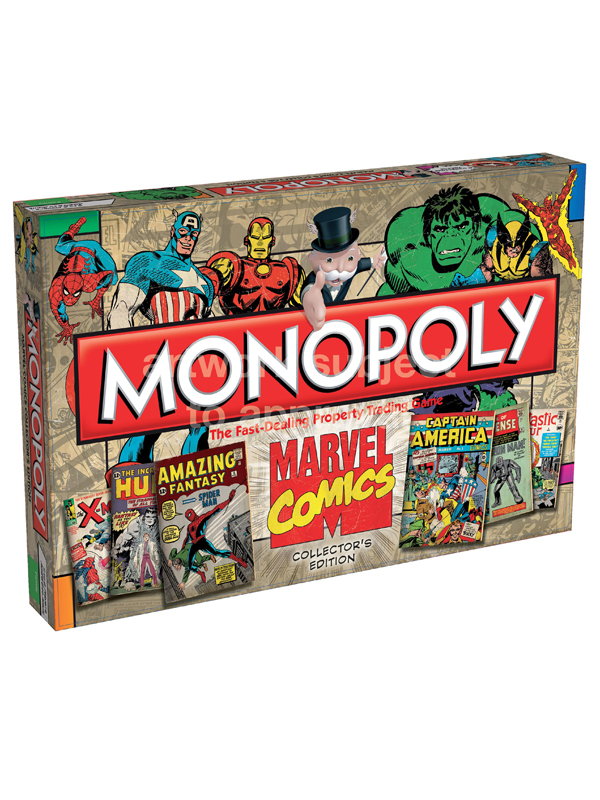 Monopoly Marvel Comics Edition English Edition