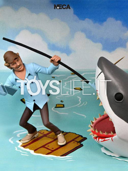 Neca Toony Terrors Jaws Quint & Jaws 2-Pack Figure Set