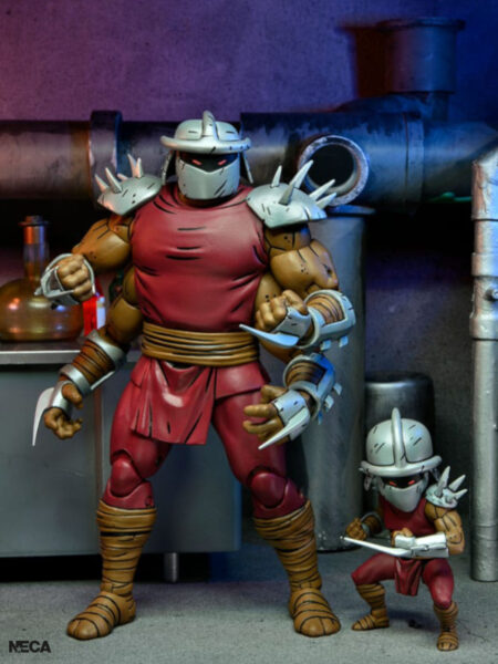 Neca Teenage Mutant Ninja Turtles Mirage Comics Shredder Clone & Mini Shredder Deluxe Figure