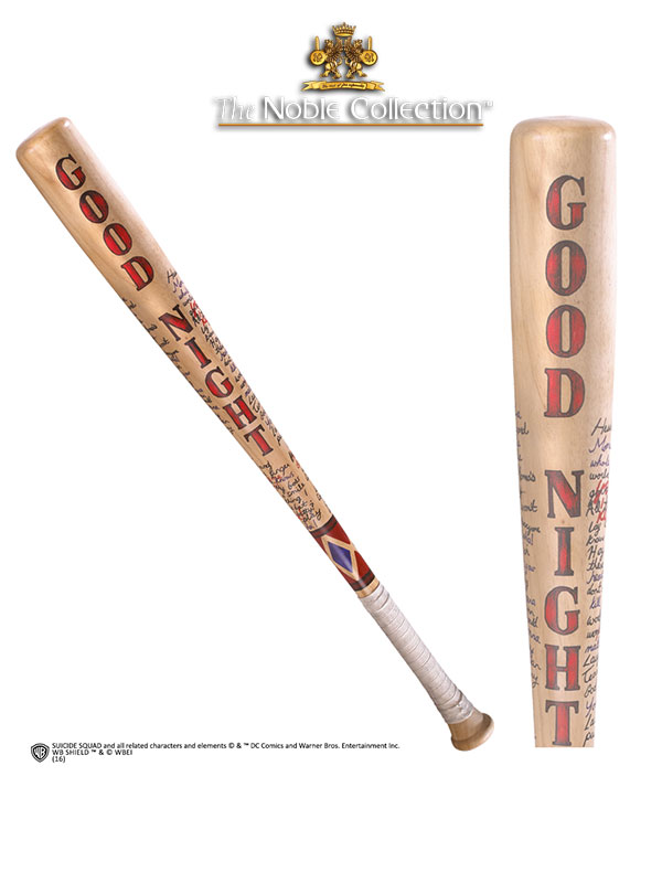 Noble Collection Suicide Squad Harley Quinn Baseball Bat 1:1 Replica