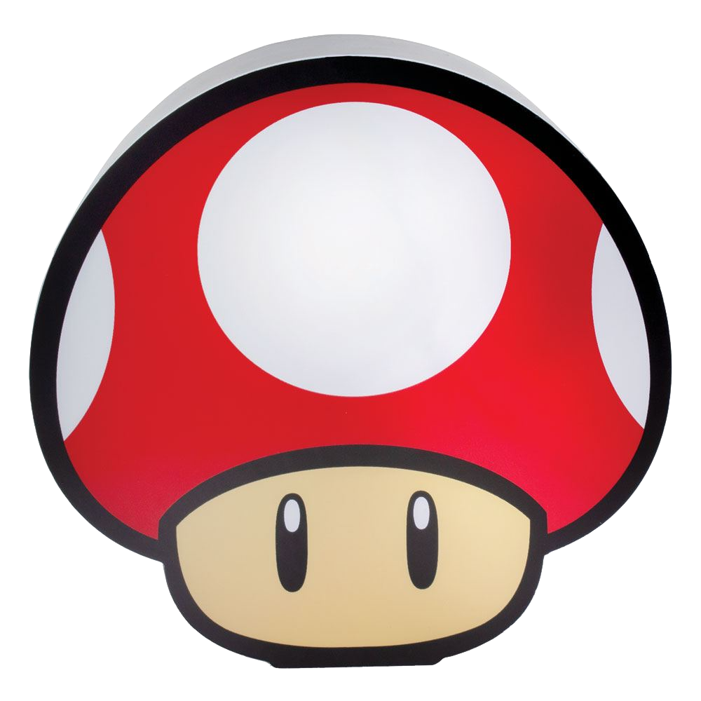 Paladone Super Mario Super Mushroom Box Light Lampada - TOYSLIFE
