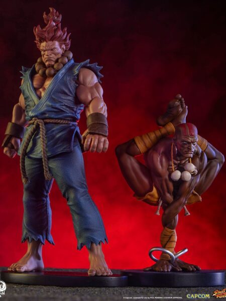 PCS Street Fighter Akuma & Dhalsim 1:10 Statue Set