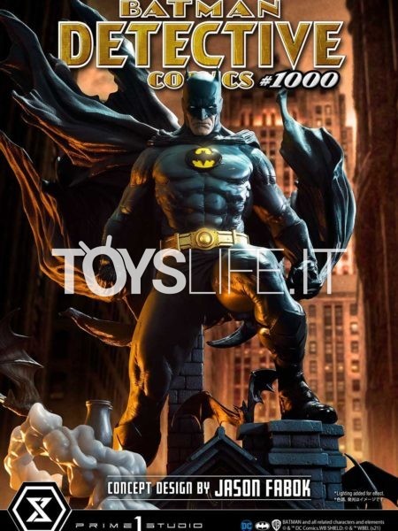 Prime 1 Studio DC Comics Batman Detective Comics #1000 1:3 Deluxe Statue Bonus Version By Jason Fabok
