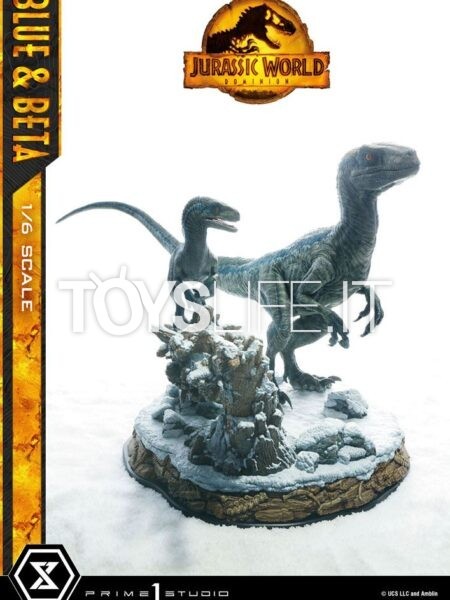 Prime 1 Studio Jurassic World Dominion Blue & Beta Legacy Museum Collection 1:6 Statue Bonus Version