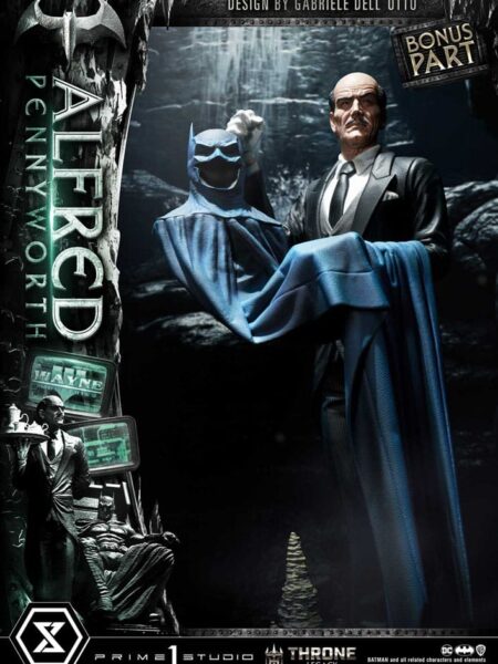 Prime 1 Studio DC Comics Batman Alfred Pennyworth 1:4 Statue Bonus Edition by Gabriele Dell'Otto 