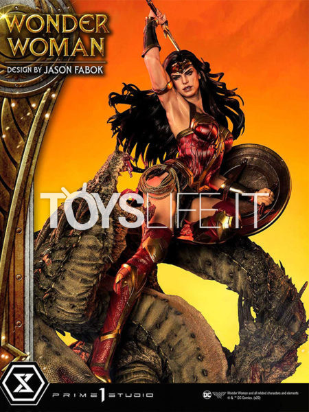Prime 1 Studio DC Comics Wonder Woman Vs Hydra 1:3 Statue by Jason Fabok