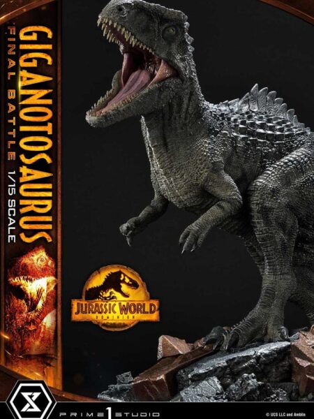 Prime 1 Studio Jurassic World Dominion Legacy Museum Collection Giganotosaurus Final Battle 1:15 Statue Bonus Version