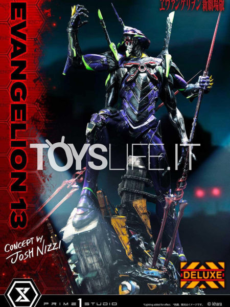 Prime 1 Studio Neon Genesis Evangelion Eva-13 Unit Deluxe Statue By Josh Nizzi