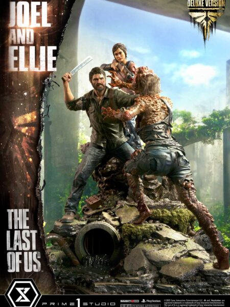 Prime 1 Studio The Last of Us Part I Joel & Ellie 1:4 Statue Deluxe Version