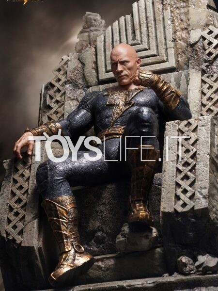 Queen Studios DC Black Adam On Throne 1:4 Statue
