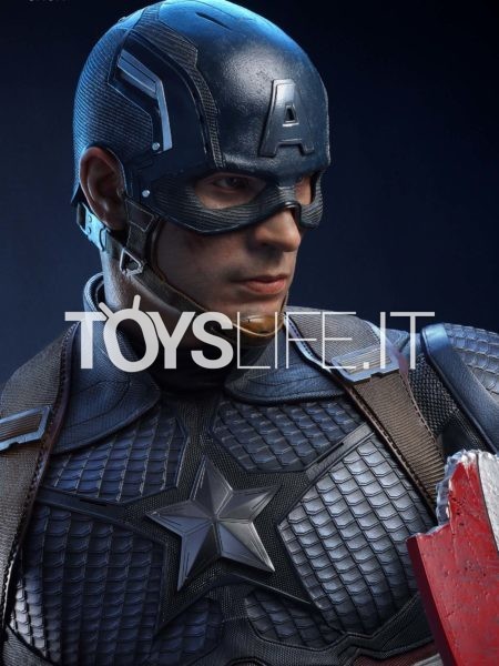 Queen Studios Marvel Infinity Saga Captain America 1:1 Lifesize Bust