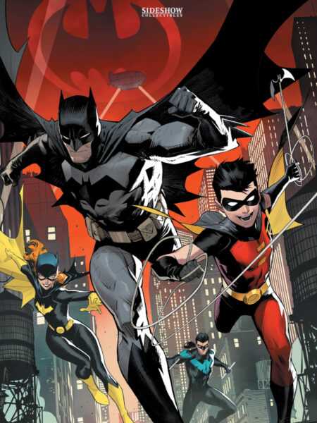 Sideshow DC Comics Batman The Adventure Continues 41x61 Art Print by Dan Mora