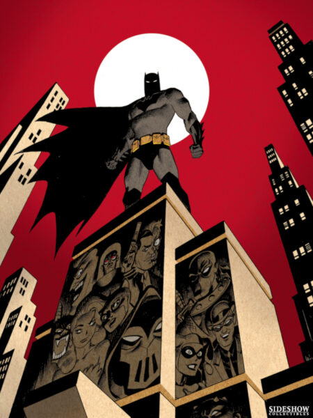 Sideshow DC Comics Batman The Adventures Continue 41x61 Art Print by dave Johnson