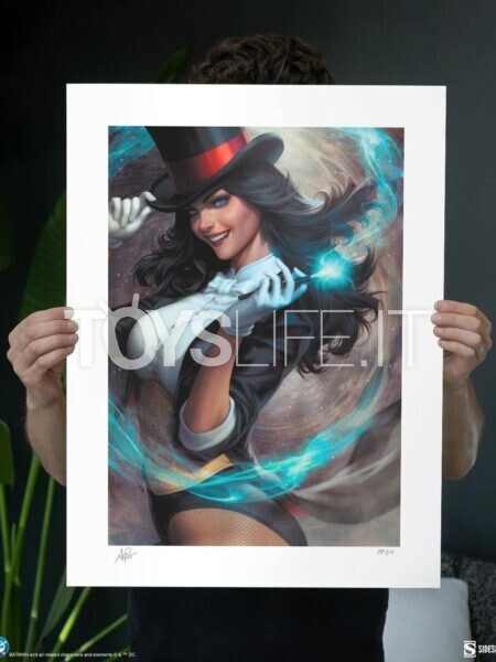 sideshow-dc-comics-zatanna-bring-down-the-house-exclusive-art-print-toyslife-icon