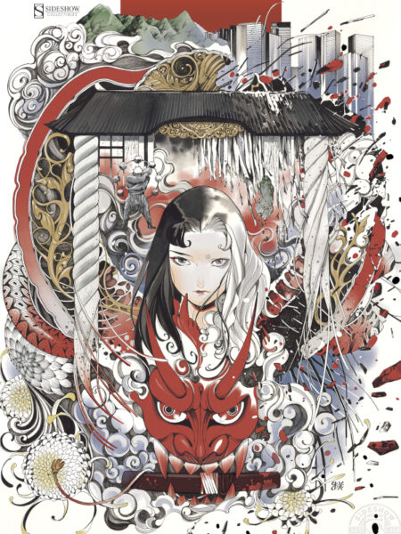 Sideshow Marvel Demon Days The Yashida Saga 46x61 Unframed Art Print by Peach Momoko
