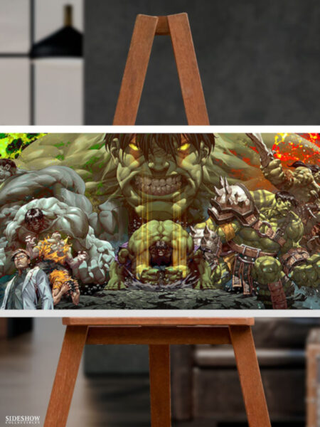 Sideshow Marvel Comics Hulk Legacy 71x33 Unframed Art Print by Kael Ngu