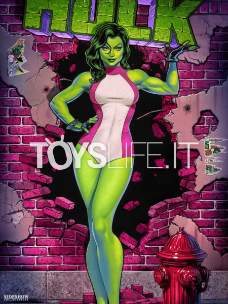 Sideshow Marvel Comics She-Hulk Unframed 46x61 Art Print By John Keaveney