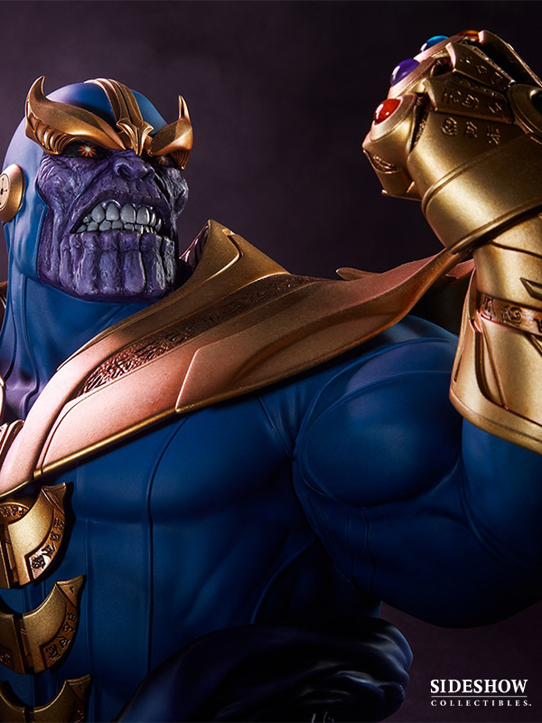 Sideshow Marvel Comics Thanos Bust