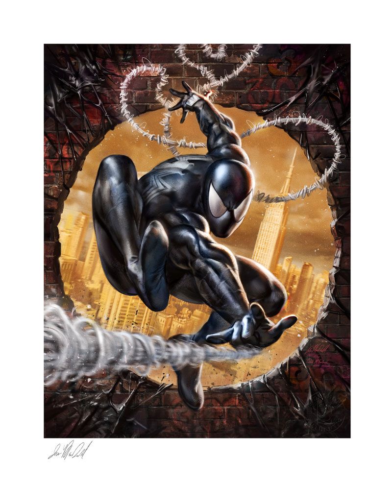 sideshow-marvel-comics-the-amazing-spiderman-300-tribute-art-print-toyslife