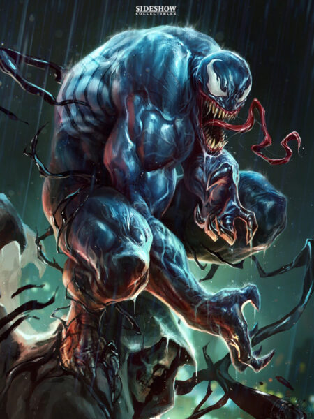 Sideshow Marvel Comics Venom 46x61 Art Print By Richard Luong