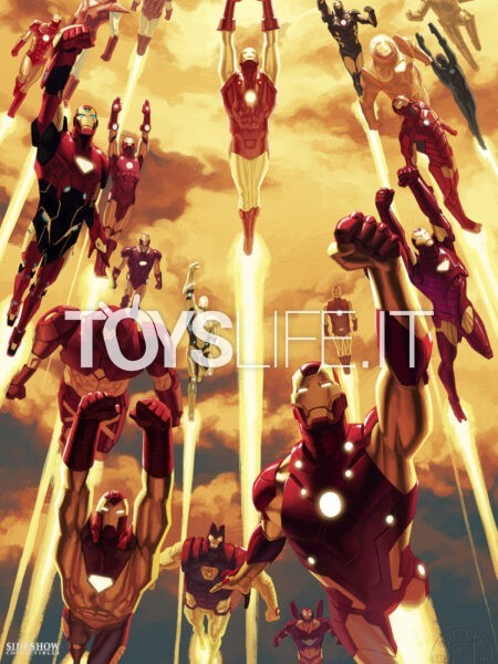 Sideshow Marvel Iron Man Legacy 46x61 Unframed Art Print