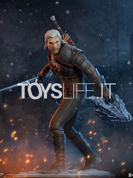 Sideshow The Witcher 3 Wild Hunt Geralt Statue