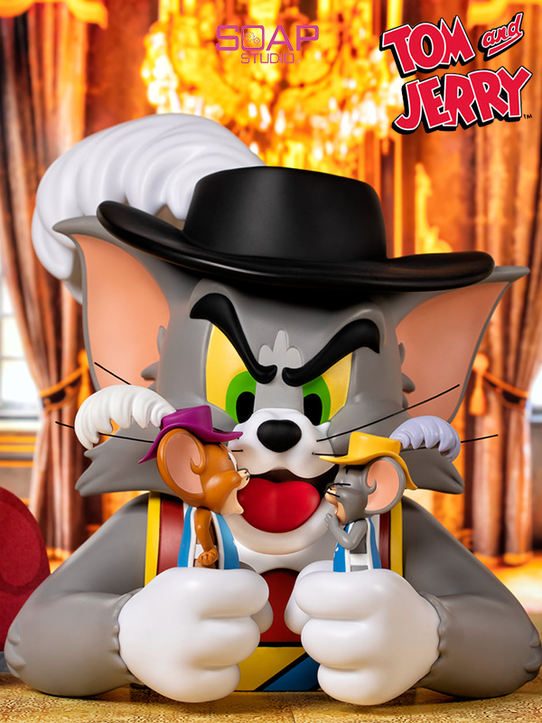 Soap Studio Tom & Jerry Musketeers Pvc Bust