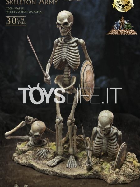 Star Ace Toys Ray Harryhausen Skeleton Army 1:6 Deluxe Statue