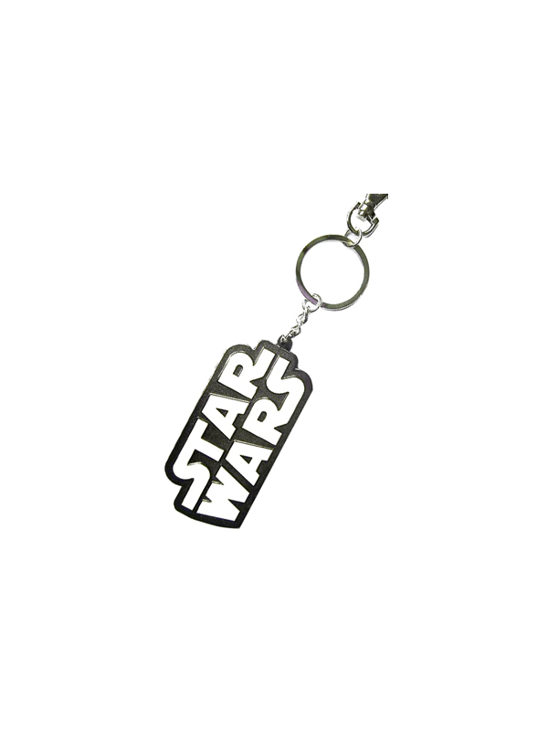 Star Wars Logo Metal Keychain Portachiavi