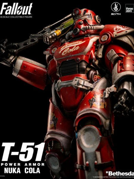 Threezero Fallout T-51 Nuka Cola Power Armor 1:6 Figure