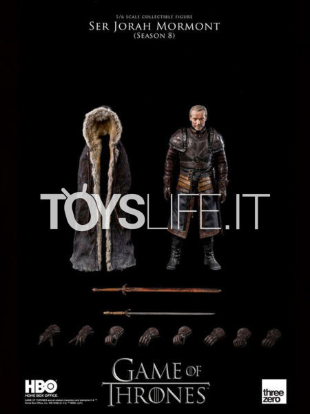 Threezero Game of Thrones Season 8 Serie Jorah Mormont 1:6 Figure